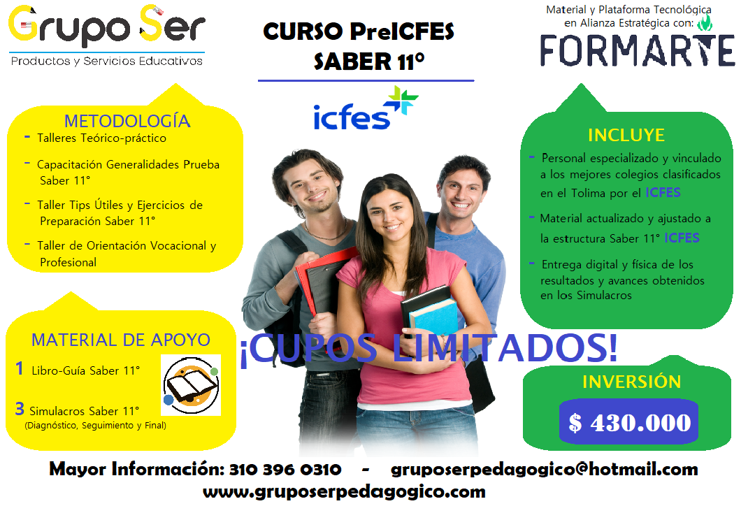 Curso PreICFES SABER 11° 2025 - Presencial